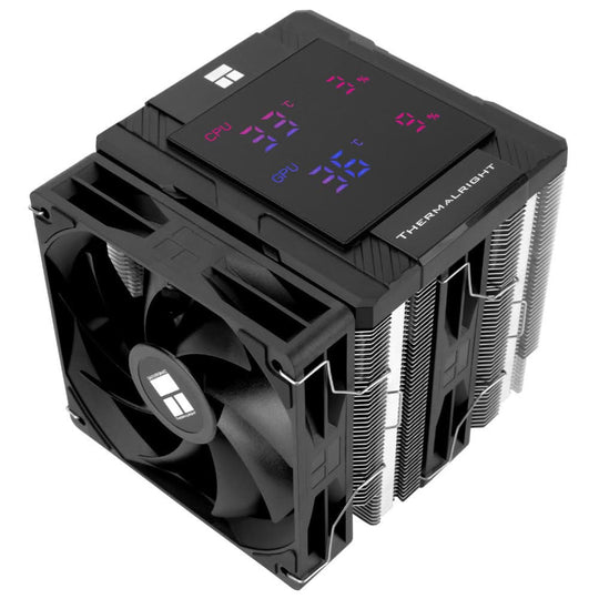 Thermalright Peerless Assassin 120 Digital Black CPU Air Cooler - Dual 120mm Fans