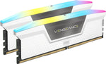 Corsair Vengeance RGB 32GB (2x16GB) DDR5 PC5-48000C36 6000MHz Dual Channel Kit - White