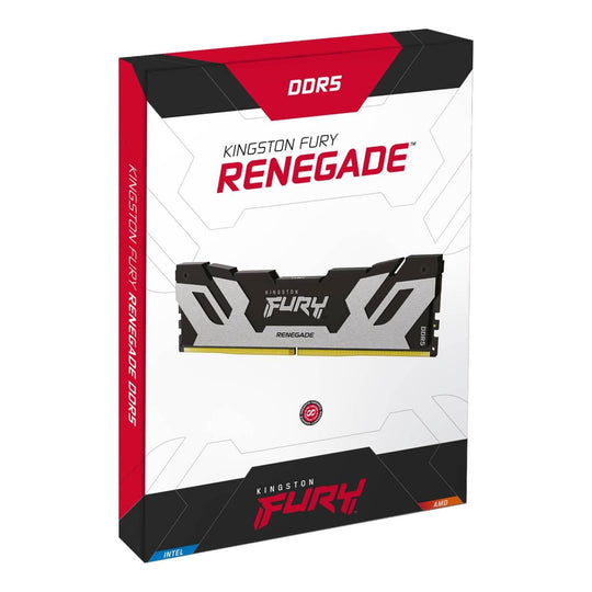 Kingston FURY Renegade 24GB 8400MT/s DDR5 CL40 CUDIMM Silver XMP - KF584CU40RS-24