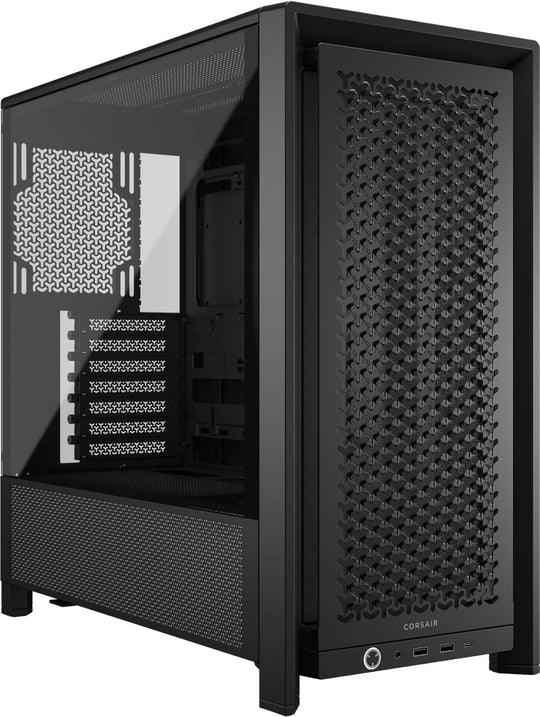 Corsair FRAME 4000D Mid Tower ATX Case Modular Design Dual 360mm Radiator - Black