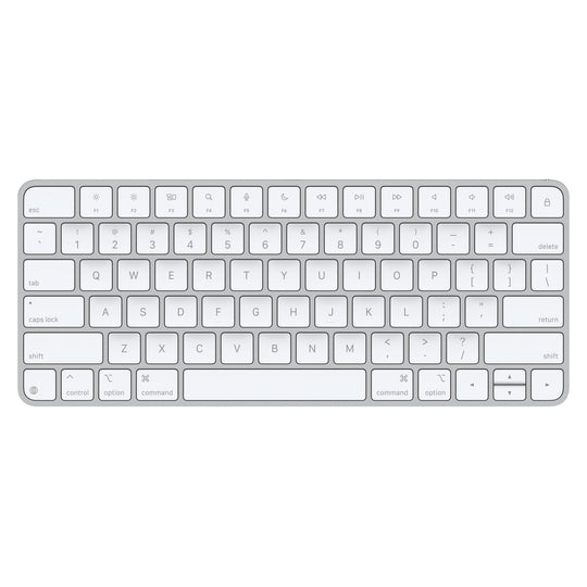 Apple Magic Keyboard - USB + Bluetooth Wireless Keyboard - QWERTY US English - White