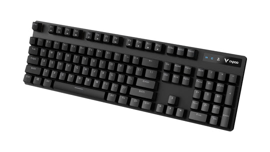 Rapoo V500PRO - 2.4Ghz Wireless + USB Wired Gaming Keyboard - Black