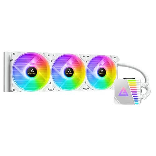 Antec Symphony 360 ARGB AIO - 360mm - Mirror Lighting - White/Black