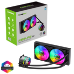 GameMax Iceburg 240mm ARGB All-in-One Liquid Cooler - Black - GMX-ICB-240ARGB