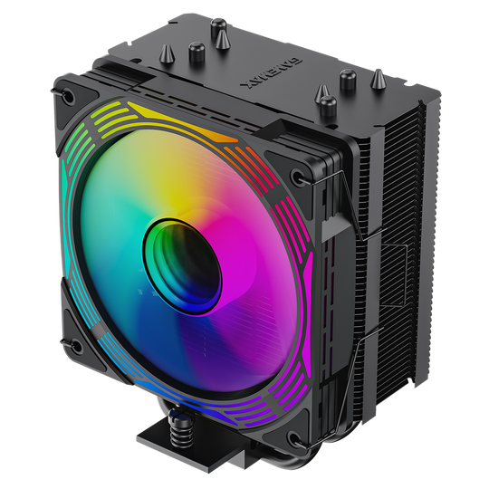 GameMax Ice Force Black ARGB Infinity Fan CPU Cooler - GMX-ICE-FORCE-BK