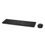 DELL KM636 keyboard Mouse included Universal RF Wireless QWERTZ German Black