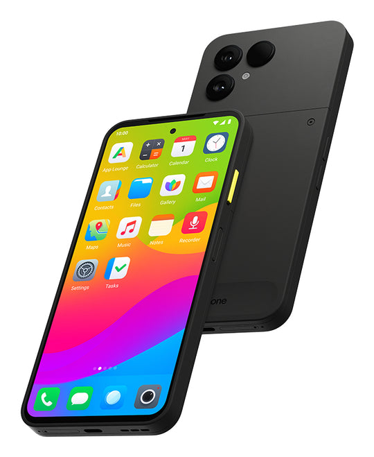 Fairphone The (Gen 6) 16 cm (6.31") Dual SIM Android 15 5G USB Type-C 8 GB 256 GB 4415 mAh Black