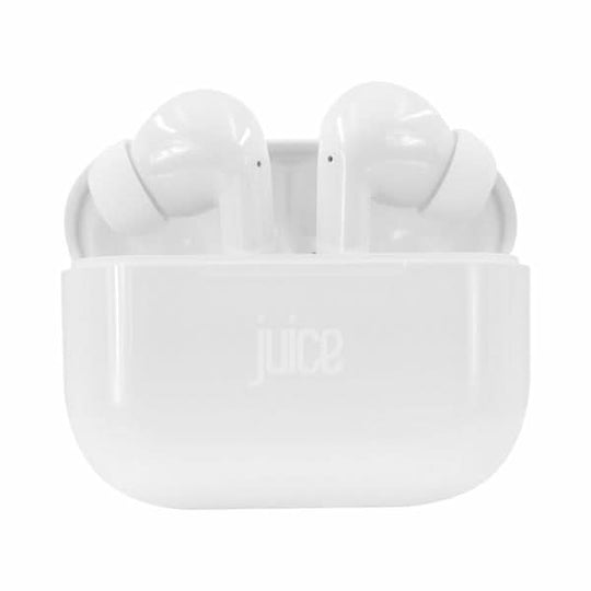 Juice JUI-AIRPHON-GO - In-Ear Wireless Headphones with Mic - White
