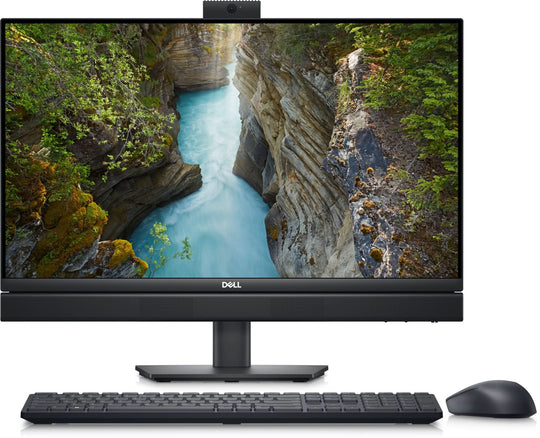 Dell - OptiPlex 7410 + All-in-One PC - Intel Core i5-13500T - Intel UHD Graphics 770 - 8GB DDR4 - 256GB SSD - 23.8-inch FHD Touchscreen - Windows 11 Pro - Black