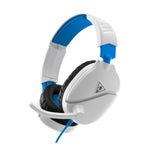 Turtle Beach Recon 70, Over-Ear Wired Gaming Headset with Mic, White-Blue