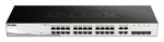 D-Link DGS-1210-28 Managed L2/L2+ 1U Black