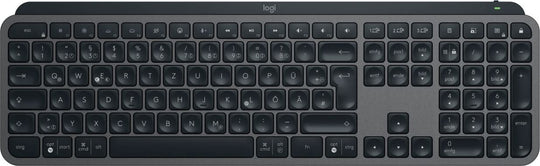 Logitech MX Keys S keyboard Universal RF Wireless + Bluetooth QWERTZ German Graphite