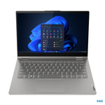 لابتوب لينوفو، ثينك بوك، معالج إنتل كور I7-1355U، هايبرد 2 في 1، شاشة 14 بوصة تعمل باللمس، 16 جيجابايت DDR4-SDRAM، 512 جيجابايت SSD، ويندوز 11 برو، رمادي