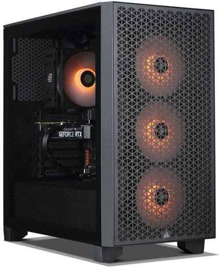 GIGATE, Mid-Range Gaming PC, Powered by ASUS - Intel Core i7 14700KF, Nvidia RTX­­ 4060 8GB, 32GB, 1TB SSD.