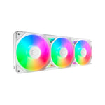 Cooler Master SickleFlow Edge 360 ARGB White Edition - Triple 120mm PWM Fans - Loop Dynamic Bearing