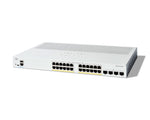 Cisco Catalyst 1300-24P-4G Managed Switch, 24 Port GE, PoE, 4x1GE SFP, Limited Lifetime Protection (C1300-24P-4G)