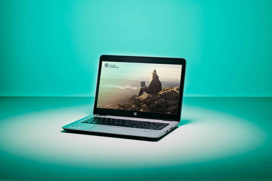لابتوب Circular Computing من HP إلت بووك 840 G4، شاشة 14 بوصة FHD (1920x1080)، معالج إنتل كور i5 الجيل السابع 7200U، ذاكرة 8 جيجابايت سعة تخزين 256 جيجابايت SSD، ويندوز 10 بروفيشينال، (UK Layout) - بطارية أصلية ، شبكة لاسلكية IEEE 802.11ac، ضمان لمدة سنة