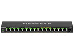 NETGEAR GS316EP Managed Gigabit Ethernet (10/100/1000) Power over Ethernet (PoE) Black GS316EP-100UKS