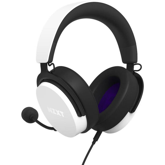 NZXT Relay AP-WCB40-W2 - Over Ear Gaming Headset with Mic - White