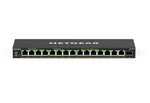 NETGEAR GS316EPP Managed Gigabit Ethernet (10/100/1000) Power over Ethernet (PoE) Black GS316EPP-100NAS
