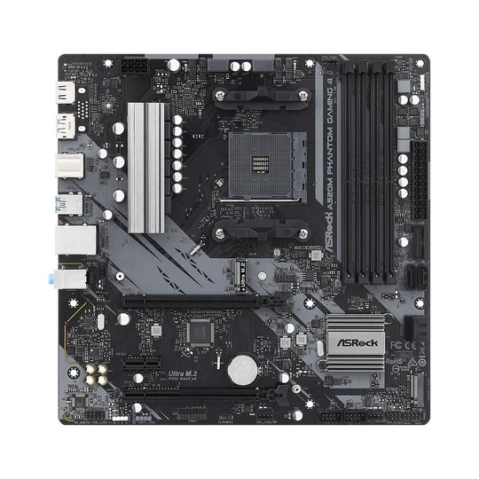 ASRock A520M Phantom Gaming 4 Socket AM4 micro ATX Motherboard