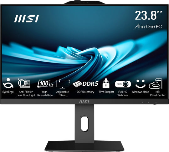 MSI - Pro AP242P 14M All-in-One Barebone - Intel Core i7-14700 - 23.8" FHD IPS - WiFi 6E