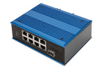 Digitus 8 Port Fast Ethernet Network Switch, Industrial, Unmanaged, 1 SFP Uplink DN-651133