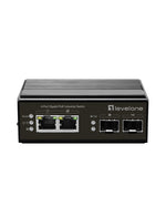 LevelOne IGP-0432 network switch Unmanaged Gigabit Ethernet (10/100/1000) Power over Ethernet (PoE) Black