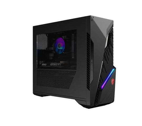 MSI - MAG Infinite S3 + 12BTA-1808UK + Gaming PC - Intel Core i5-12400F - NVIDIA GeForce RTX 3050 - 16GB DDR5 - 1TB SSD - Black