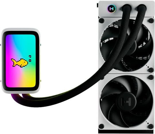 HYTE THICC Q60 Processor Liquid cooling kit 12 cm Black, White 1 pc(s)