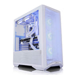GiGate - Lancool II Mesh Snow Edition + Gaming PC - Intel Core i5 12600KF - NVIDIA RTX 4070 - 16GB DDR5 - 512GB SSD