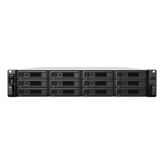 Synology RackStation RS3621RPxs NAS Rack (2U) Intel® Xeon® D-1531 8 GB DDR4 192 TB HDD DiskStation Manager Aluminium, Black