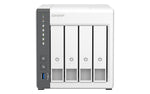 QNAP TS-433 NAS Tower Cortex-A55 4 GB 8 TB HDD QNAP Turbo System White