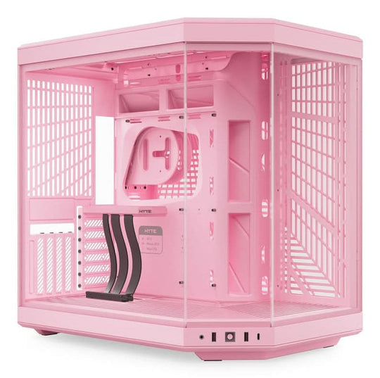HYTE Y70 Touch Mid Tower ATX Case 14.1" Touchscreen - Pink