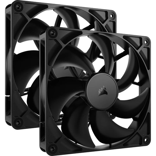Corsair RS140 PWM Fan 2-Pack - 140mm - Black
