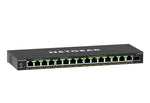 NETGEAR GS316EPP Managed Gigabit Ethernet (10/100/1000) Power over Ethernet (PoE) Black GS316EPP-100UKS