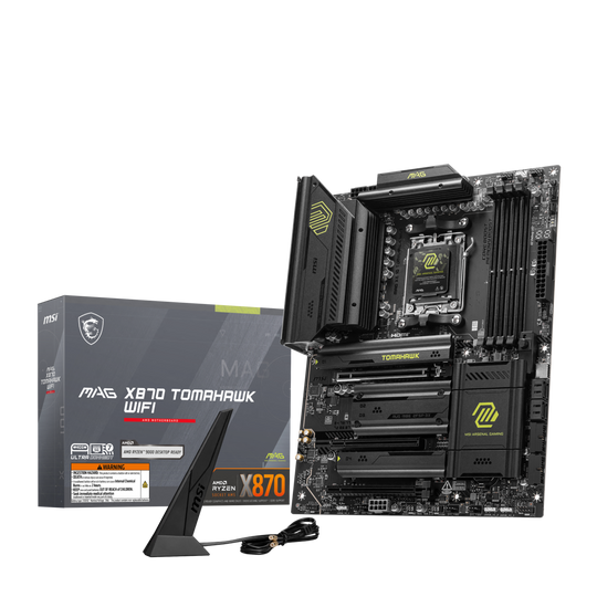 MSI MAG X870 TOMAHAWK WIFI Socket AM5 ATX Black Motherboard