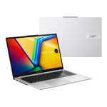 لابتوب اسوس فيفوبوك اس 15 أوليد، معالج انتل كور I7 I7-13700H، شاشة 15.6 انش Full HD، ذاكرة 16 جيجابايت LPDDR5-SDRAM، سعة تخزين 1 تيرابايت SSD، ويندوز 11 هوم، فضي، S5504VN-L1061W