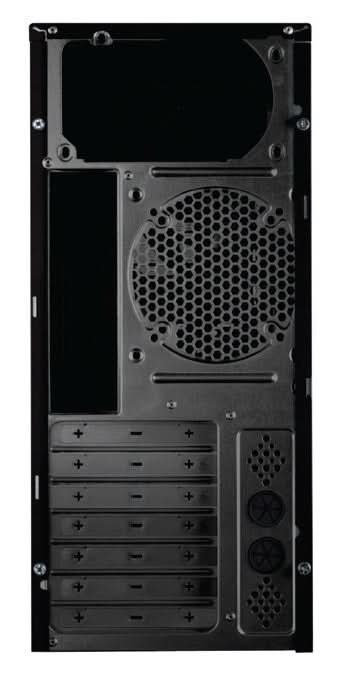 Antec VSK4000B-U3/U2 Mid Tower ATX Case - TAC 2.0 - Side Window - Black