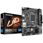 GIGABYTE H610M K V2 Socket LGA 1700 micro ATX Dark Brown Motherboard