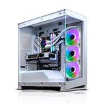 GiGate - NV5 Glacier + 13400F + Gaming PC - Intel Core i5 13400F - RTX 4060 - 16GB DDR5 - 512GB SSD - White