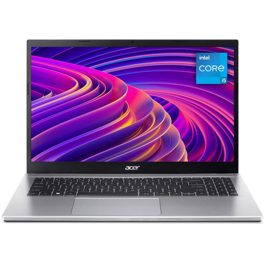 Acer - Aspire 3 + A315-59 + Laptop - Intel Core i5-1235U - Intel Iris Xe Graphics - 16GB DDR4-SDRAM - 512GB SSD - 39.6 cm (15.6") Full HD - Windows 11 Home - Silver