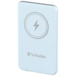 Verbatim Charge 'n' Go Magnetic Wireless Power Bank 5000mAh Blue