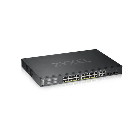 Zyxel GS1920-24HPV2 Managed Gigabit Ethernet (10/100/1000) Power over Ethernet (PoE) Black GS192024HPV2-EU0101F