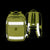 DICOTA Backpack HI-VIS 32, 38 Liter, Yellow