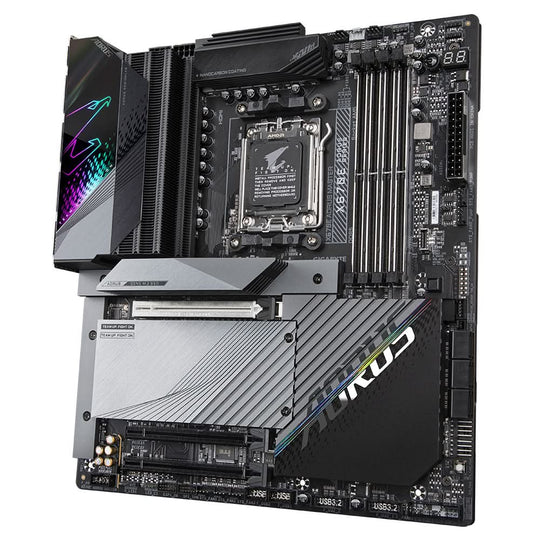 Gigabyte X670E AORUS MASTER (REV. 1.0) Motherboard, AMD, AM5, X670, DDR5, ATX