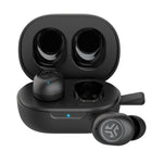JLab JBuds Mini - True Wireless Stereo (TWS) In-Ear Earbuds with Mic - Black