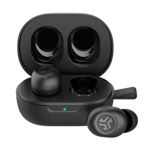 JLab JBuds Mini - True Wireless Stereo (TWS) In-Ear Earbuds with Mic - Black