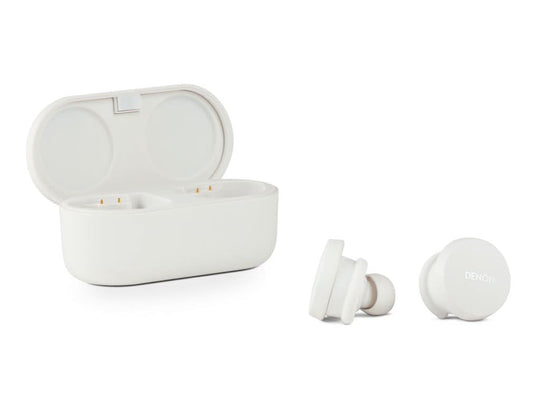Denon PerL - In-Ear Wireless Headset with Mic - White