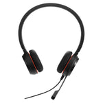 Jabra Evolve 20 SE Headset Wired Head-band Office/Call center USB Type-C / USB Type-A Black